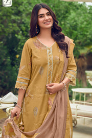 Contemporary Cotton Ethnic Wear Salwar Kameez